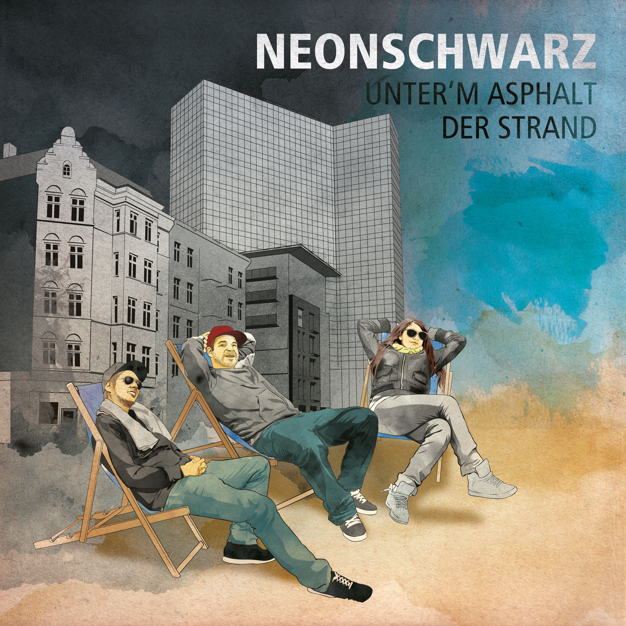 NEONSCHWARZ - UNTERM ASPHALT DER STRAND // OUT NOW!