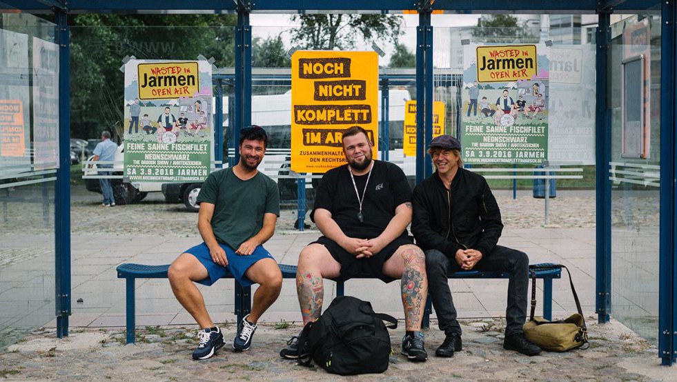 Marteria, Campino und Feine Sahne Fischfilet in Anklam