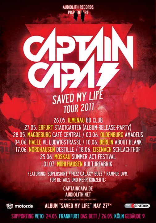 CAPTAIN CAPA SAVED MY LIFE CD/LP/DL