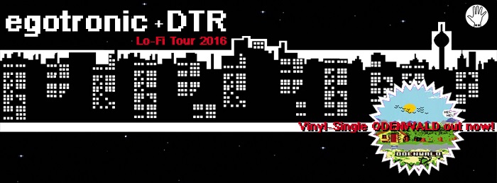 Egotronic + Johnny Weltraum - Odenwald 7" & Lo-Fi Tour mit Der Tante Renate
