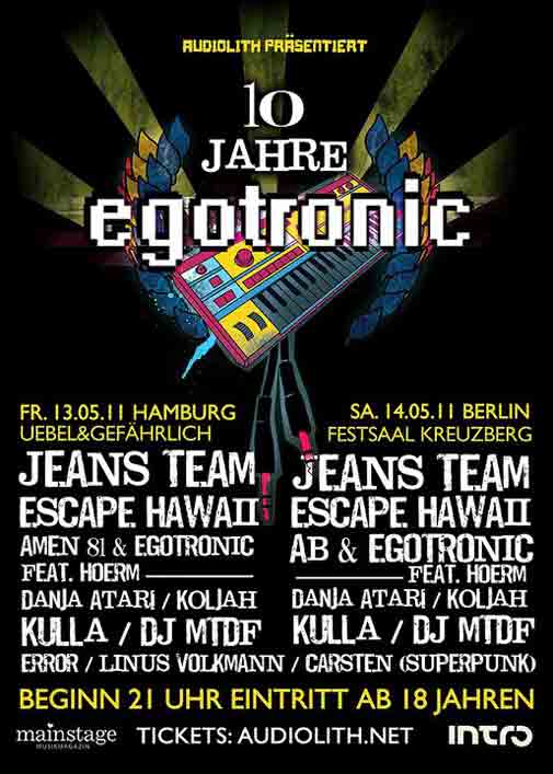 10 JAHRE EGOTRONIC GALAS / HUSUM HARBOUR / SOMMER 2011
