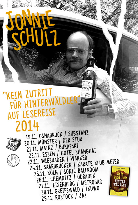 JONNIE SCHULZ AUF LESEREISE