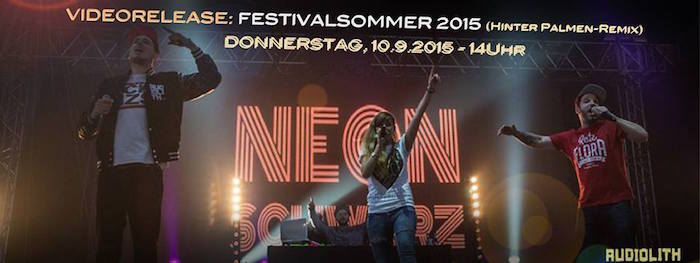 NEONSCHWARZES MUSIKVIDEO ZUM FESTIVALSOMMER