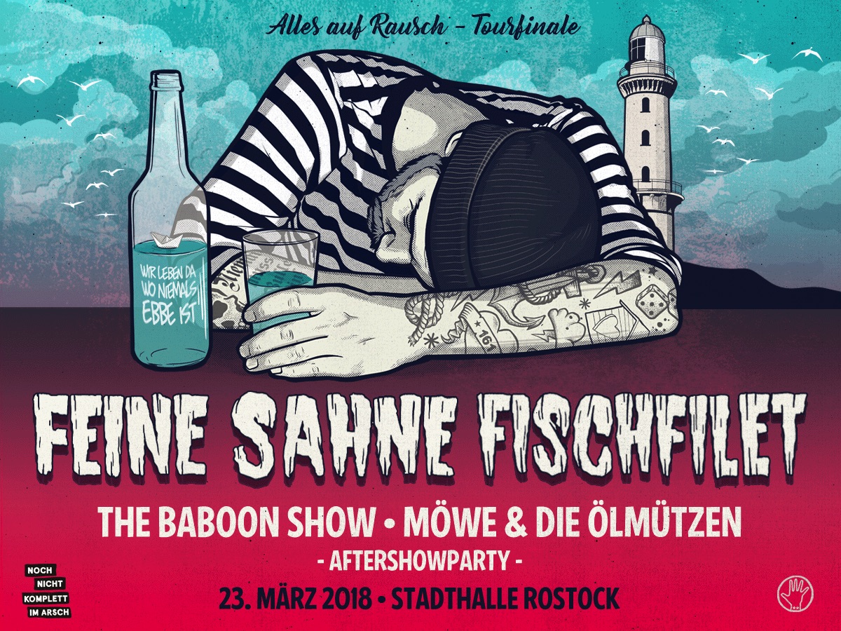 Feine Sahne Fischfilet Tourfinale in Rostock