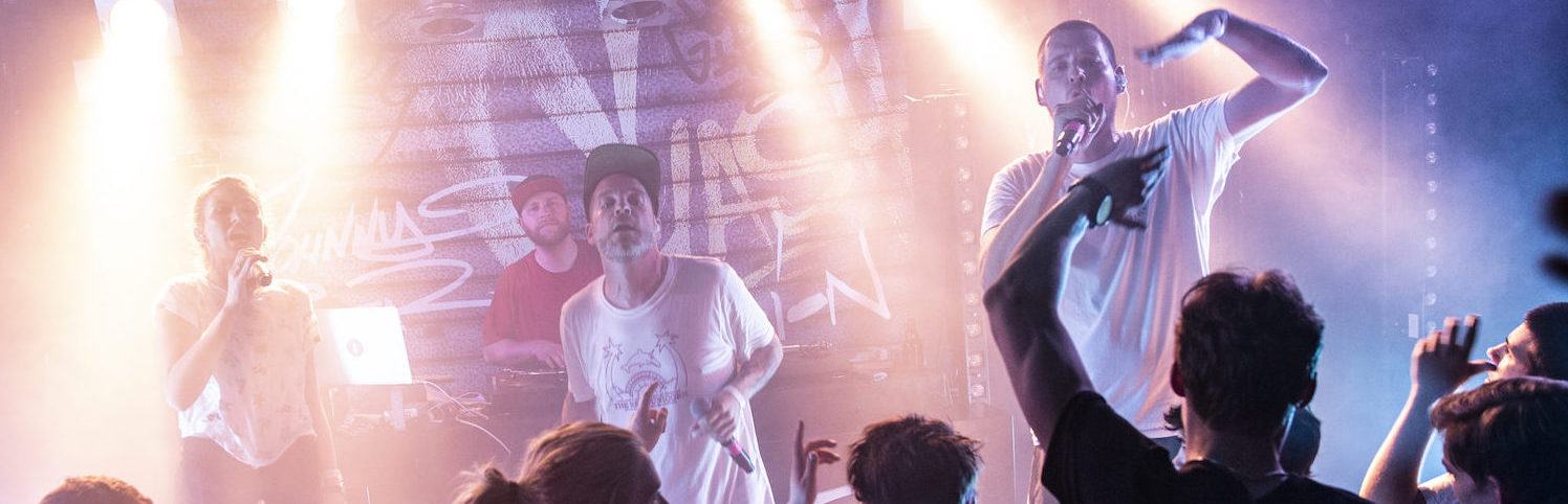 Neonschwarz "Clash" Release-Party