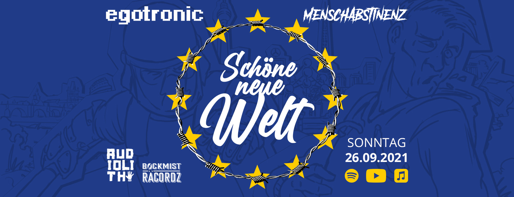 Egotronic & Menschabstinenz - "Sch&ouml;ne neue Welt"