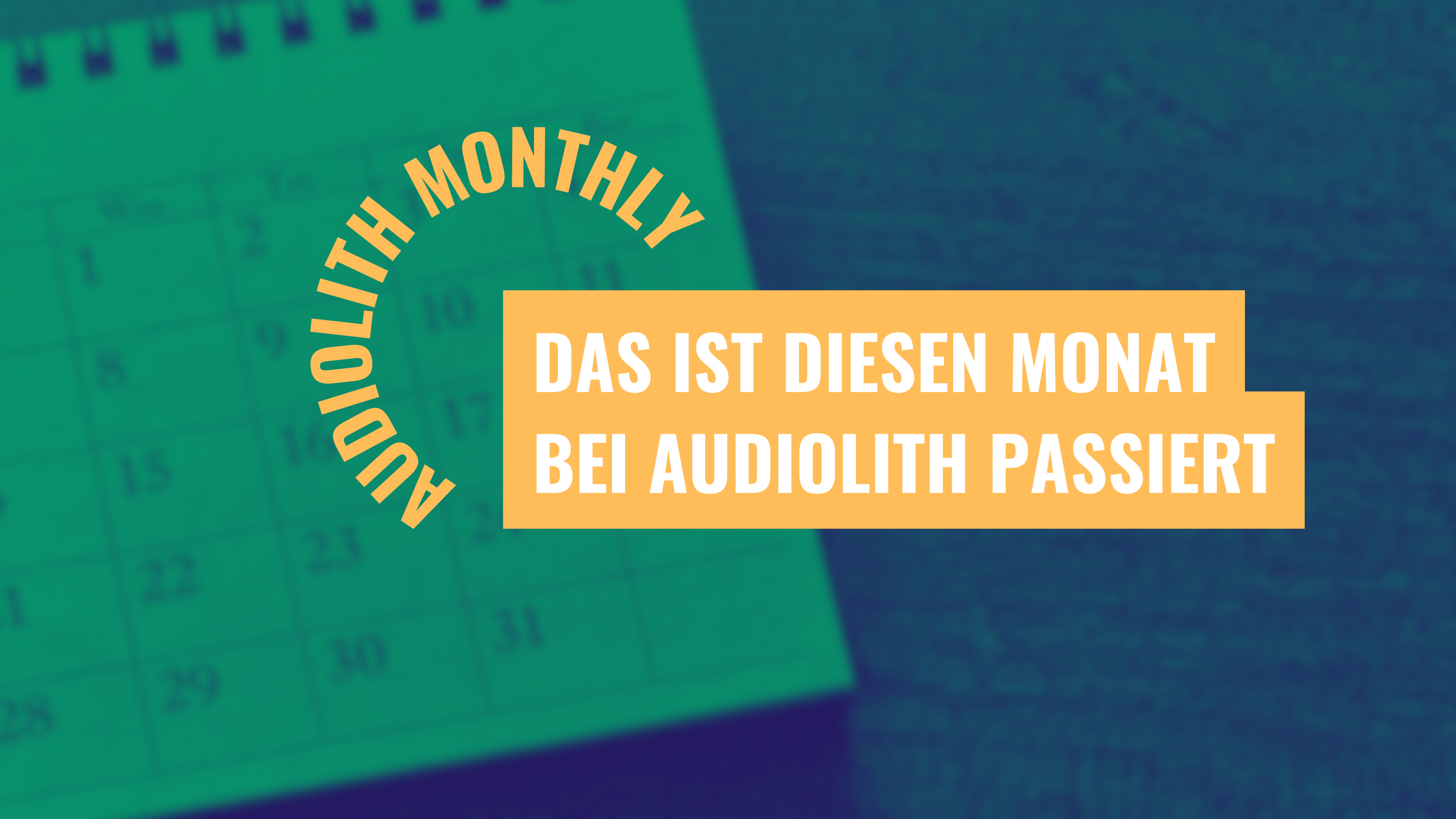 Audiolith Monthly: August