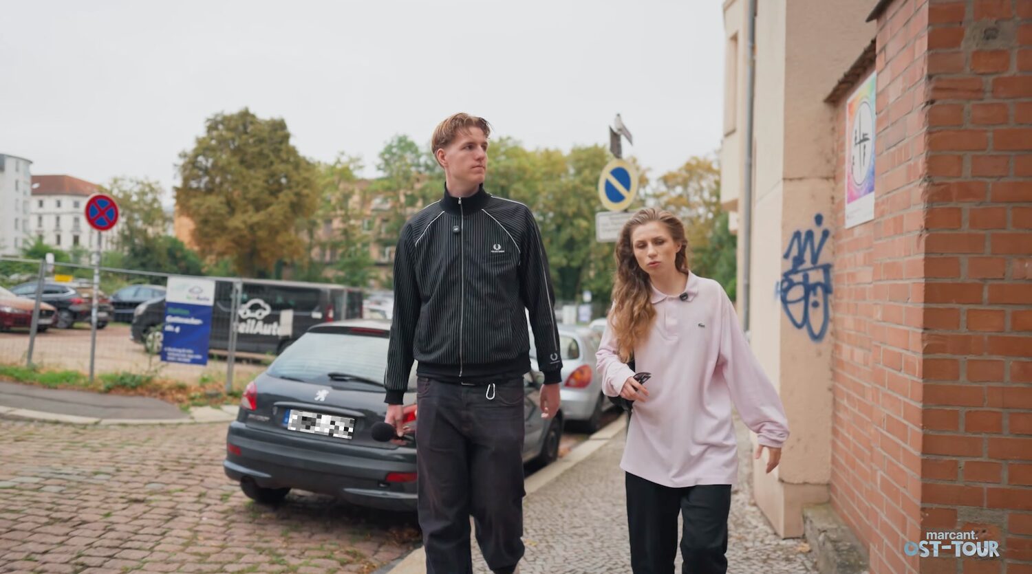 Yung FSK18 hat Marcant durch Halle begleitet!